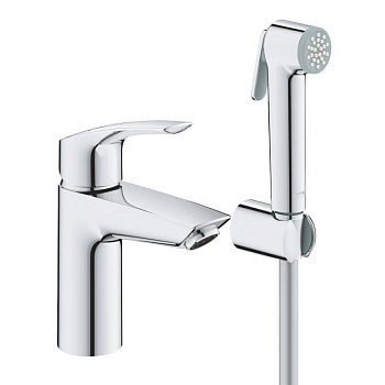 Смеситель Grohe Eurosmart 2021 с гигиеническим душем, 23124003 Смеситель Grohe Eurosmart 2021 с гигиеническим душем, 23124003
