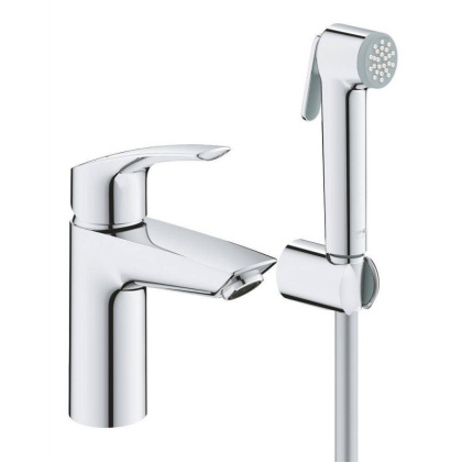 Смеситель Grohe Eurosmart 2021 с гигиеническим душем, 23124003 Смеситель Grohe Eurosmart 2021 с гигиеническим душем, 23124003