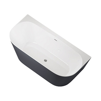 Акриловая ванна Allen Brau Priority 170x78 2.31003.20/AM белый глянец (панель антрацит), шт Акриловая ванна Allen Brau Priority 170x78 2.31003.20/AM белый глянец (панель антрацит), шт