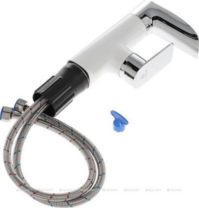 Смеситель для раковины OneLife P08-921w полимерный Смеситель для раковины OneLife P08-921w полимерный