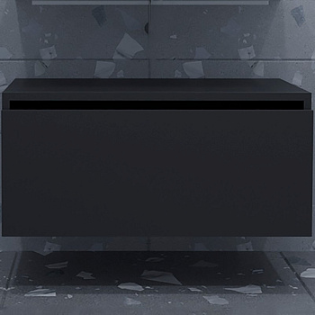 Ящик под столешницу 60см АНТРАЦИТ глянец VALLESSI UNO-S 897-060-A glossy Boheme