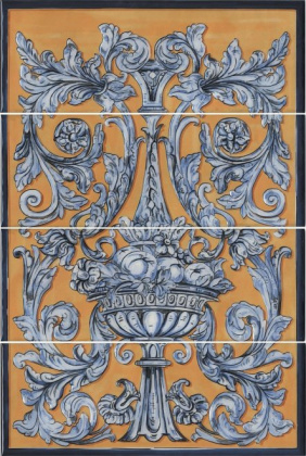 Панно HGD\В347\4x\15129 Площадь Испании 60*40*8 (уп\2комплекта), шт