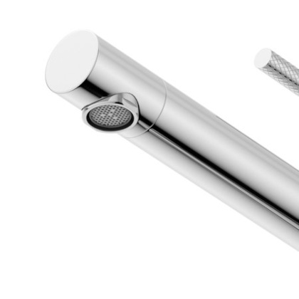 RELAX-LC2-01-W0 Смеситель для накладной раковины однорычажный без донного клапана, хром RELAX-LC2-01-W0 Смеситель для накладной раковины однорычажный без донного клапана, хром