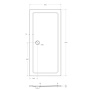 Поддон SMC CEZARES TRAY-M-AH-120/90-35-W Поддон SMC CEZARES TRAY-M-AH-120/90-35-W