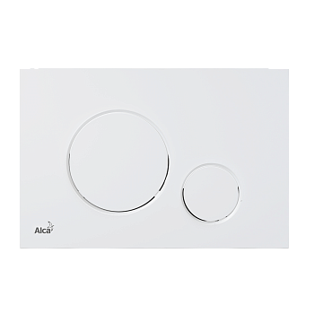 Кнопка управления для скрытых систем инсталляции, белый-мат