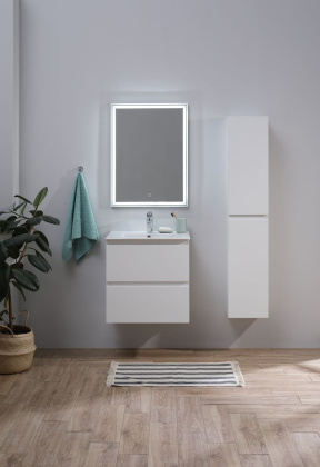 Зеркало Aquanet Nova Lite 60 белый LED Зеркало Aquanet Nova Lite 60 белый LED