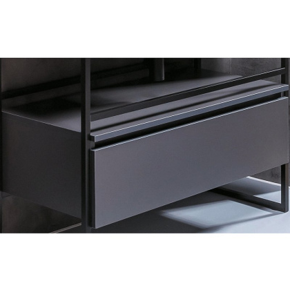 Ящик под консоль LOFT 100 Антрацит, 1 полка 894-100-A Boheme