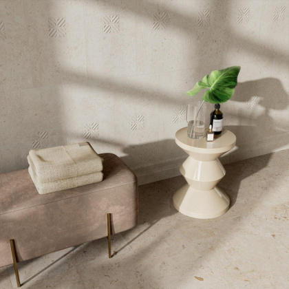 Бордюр 11209R\4 Карму серый светлый (30см*9,6см*10мм) (20шт/0,576м2) Орнамент, шт