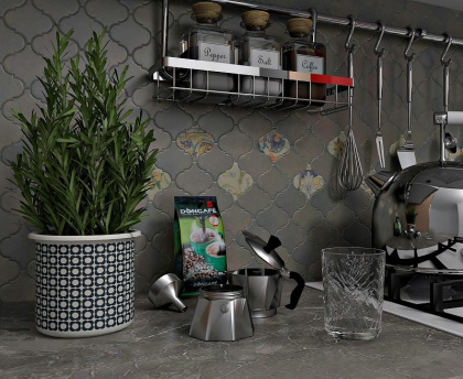 Декор OP\A165\65000 Арабески котто орнамент 6.5*6.5*7 (уп\26шт), шт