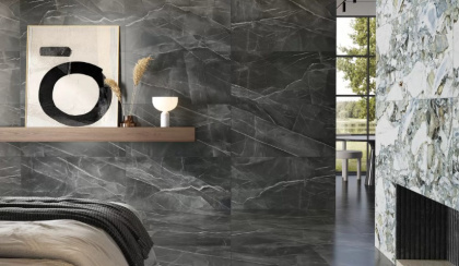 Керамогранит K951838LPR01VTE0 CityMarble Калакатта Блэк (60см*60см*9мм) (4шт/1,44м2) Лаппатированный, м2 Керамогранит K951838LPR01VTE0 CityMarble Калакатта Блэк (60см*60см*9мм) (4шт/1,44м2) Лаппатированный, м2