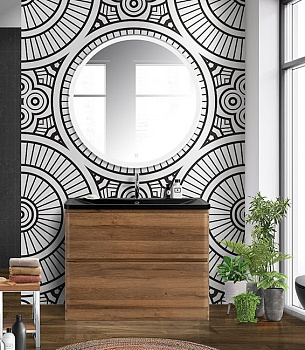 Тумба с раковиной напольная BelBagno ALBANO 100 Bianco Lucido, раковина белая Тумба с раковиной напольная BelBagno ALBANO 100 Bianco Lucido, раковина белая