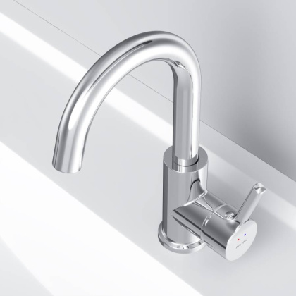 F85B02700  X-Joy S смеситель для раковины с поворотным изливом, хром F85B02700  X-Joy S смеситель для раковины с поворотным изливом, хром