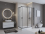 Душевой уголок BelBagno UNO-195-AH-2-90/70-P-Cr Душевой уголок BelBagno UNO-195-AH-2-90/70-P-Cr