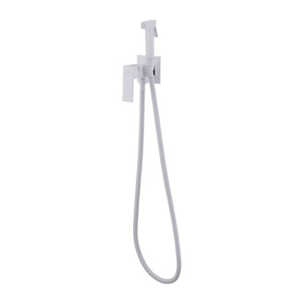 Смеситель ABBER Daheim AF8226W с гигиеническим душем,белый матовый Смеситель ABBER Daheim AF8226W с гигиеническим душем,белый матовый