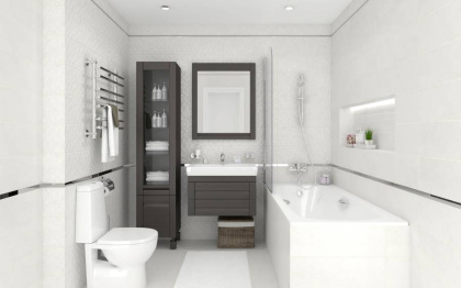 Плитка настенная 60002 Atria ванильный 20*60 (10шт/1,2м2), м2