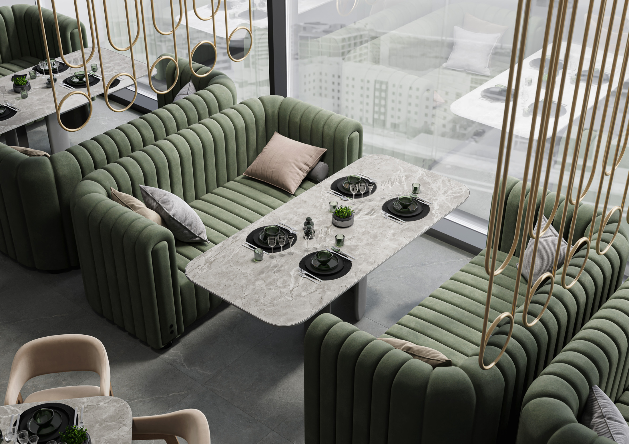 Керамогранит ASCOLANO GREY 2000х900х6мм (MATT)