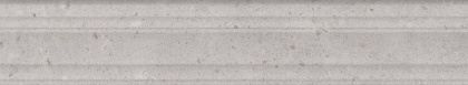 Бордюр Риккарди серый светлый матовый структура обрезной 40x7,3x2,7 Бордюр Риккарди серый светлый матовый структура обрезной 40x7,3x2,7