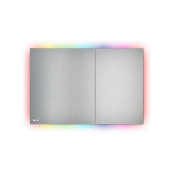 Кнопка управления для скрытых систем инсталляции с подсветкой rainbow, alunox-мат