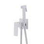 Смеситель ABBER Daheim AF8226W с гигиеническим душем,белый матовый Смеситель ABBER Daheim AF8226W с гигиеническим душем,белый матовый