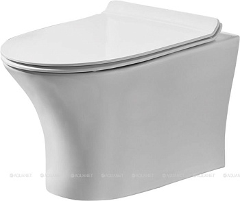 Подвесной безободковый унитаз Orange C01-100W Подвесной безободковый унитаз Orange C01-100W