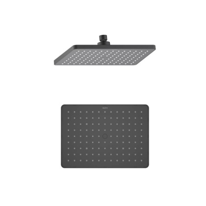 Прямоугольный верхний душ 260*188*68 мм AQUATEK, матовый черный AQ2087MB 