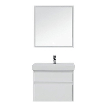 Мебель для ванной Aquanet Nova Lite 75 белый (2 ящика)