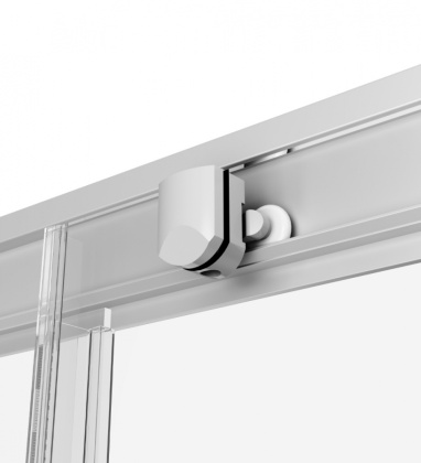 W90G-403-090MT Gem душ.ограждение 90х90 квадрат,стекло прозрачное,профиль мат. серебро, без поддона