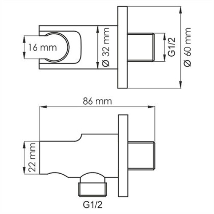 A083 Подключение шланга Wasserkraft A083 Подключение шланга Wasserkraft