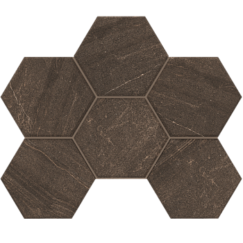 Мозаика GB04 Hexagon 25x28,5 непол,  (1 шт)