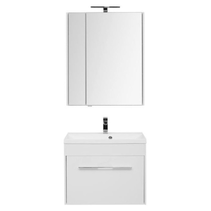 Мебель для ванной Aquanet Августа 75 белый (раковина Нота) Мебель для ванной Aquanet Августа 75 белый (раковина Нота)