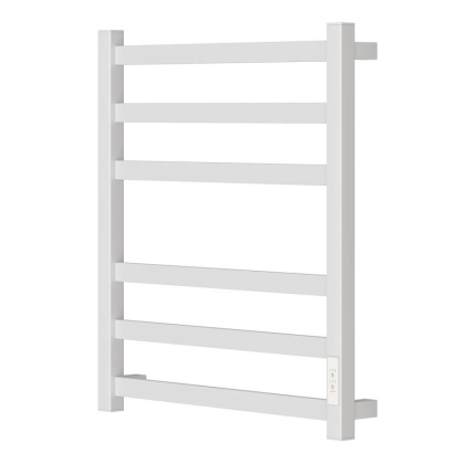 Полотенцесушитель электрический Point Меркурий PN83856W П6 500x600, диммер справа, белый Полотенцесушитель электрический Point Меркурий PN83856W П6 500x600, диммер справа, белый
