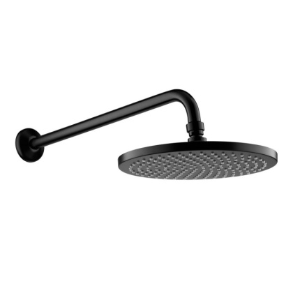 ECO-DSET-BORO Душевой набор (встраиваемый смеситель с кнопочным управлением, верхний душш диаметр 25 см, ручной душ со шлангом, штуцером и держател