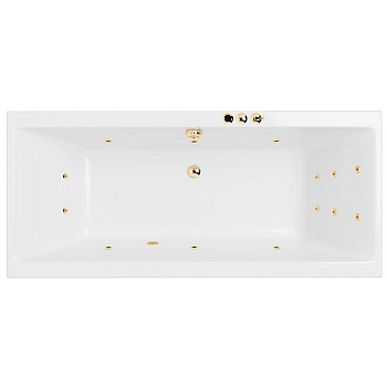 Ванна EXCELLENT Pryzmat Slim 160x75 "SMART" (золото) Ванна EXCELLENT Pryzmat Slim 160x75 "SMART" (золото)