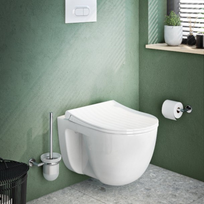 Подвесной унитаз S40, безободковый Подвесной унитаз S40, безободковый