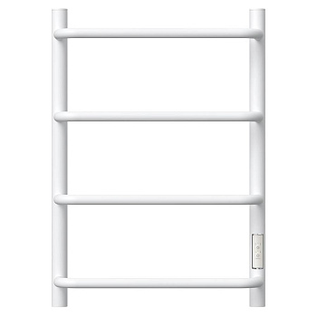 Полотенцесушитель электрический Point Ника PN08846W П4 400x600 диммер справа, белый Полотенцесушитель электрический Point Ника PN08846W П4 400x600 диммер справа, белый