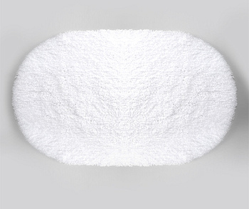 Dill BM-3940 Bright White Коврик для ванной комнаты Dill BM-3940 Bright White Коврик для ванной комнаты