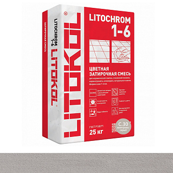 Затирка цементная LITOCHROM 3-15 C.30 жемчужно-серый Затирка цементная LITOCHROM 3-15 C.30 жемчужно-серый
