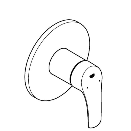 Смеситель Grohe Eurosmart 2021 для душа, 24042003