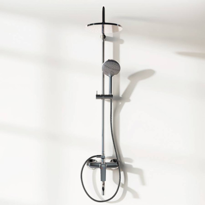 977740000 Jupiter душевая система с ванно-душевым смесителем, хром