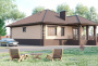 Керамическая плитка BRICK 28 BROWN 8.4x28.3, Brick