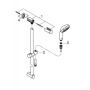 Душевой гарнитур Grohe Tempesta New 100 27924001 хром Душевой гарнитур Grohe Tempesta New 100 27924001 хром