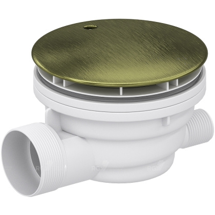 Сифон для душевого поддона RGW Velplex QYD-01 18241101-08 Бронза Сифон для душевого поддона RGW Velplex QYD-01 18241101-08 Бронза