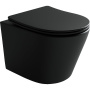 Подвесной унитаз Balearica Rimless (цвет Черный Матовый) Подвесной унитаз Balearica Rimless (цвет Черный Матовый)