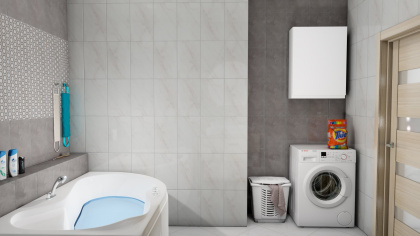 Плитка настенная 6342 Гран Пале серый (25см*40см*6,9мм) (11шт/1,1м2) , м2 Плитка настенная 6342 Гран Пале серый (25см*40см*6,9мм) (11шт/1,1м2) , м2