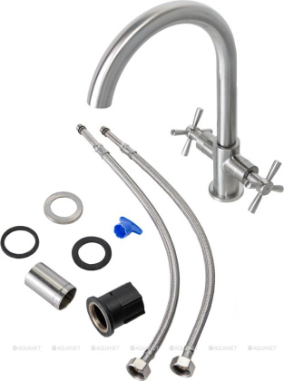 Смеситель для кухни Orange Mia M34-821ni никель