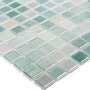 Стеклянная мозаика MIX GREEN 553/554, Shell