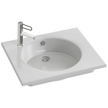 Раковина Jacob Delafon Odeon Rive Gauche EXBA112-Z-00, 60 см, шт Раковина Jacob Delafon Odeon Rive Gauche EXBA112-Z-00, 60 см, шт