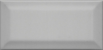 Плитка настенная 16054 Клемансо серый темный  грань 7,4*15 (80шт/0,89м2), м2