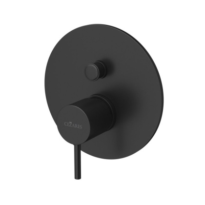 LEAF-VDIM-L-SR Встраиваемый однорычажный смеситель с переключателем на 2 выхода, исполнение Sunrise