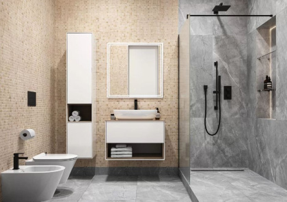 Ступень SG560720R\GR Риальто Серый (30см*119,5см*9мм) (1уп/2шт) Матовый, шт